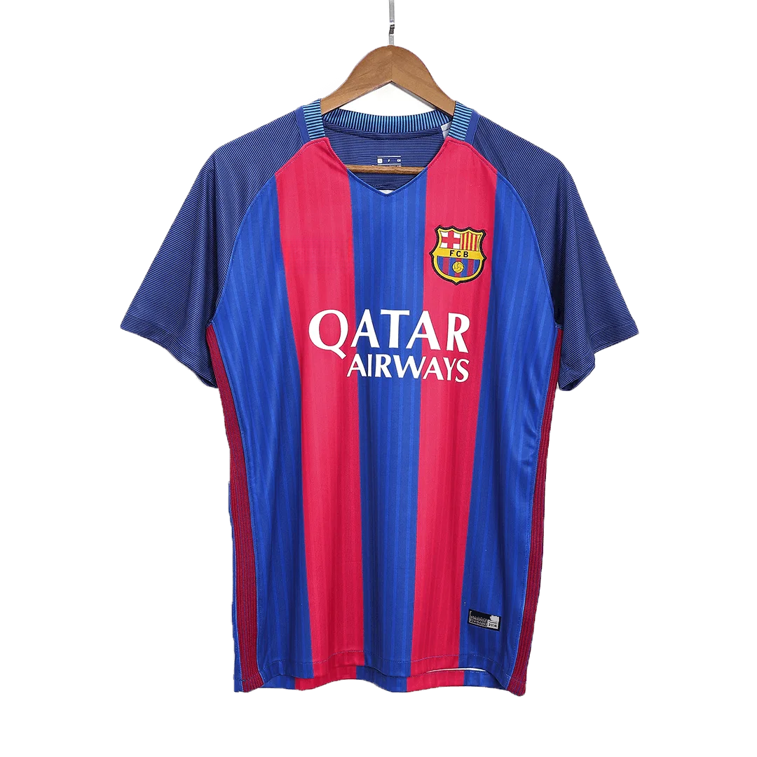 Retro Soccer Jersey Barcelona Home 2016/17