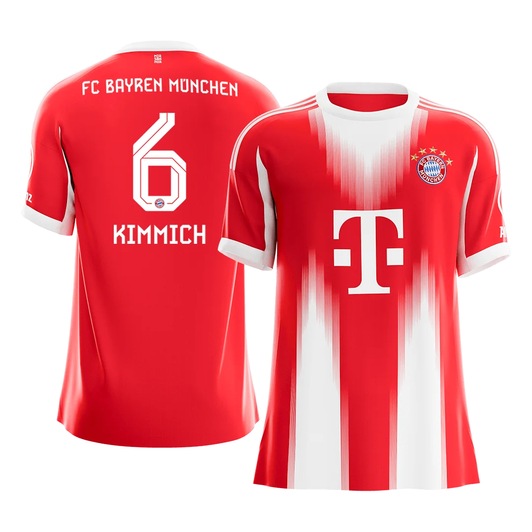 KIMMICH #6 Bayern Munich Home Soccer Jersey 2025/26