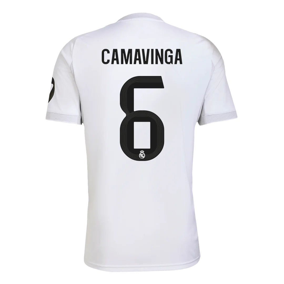CAMAVINGA #6 Real Madrid Home Soccer Jersey 2025/26