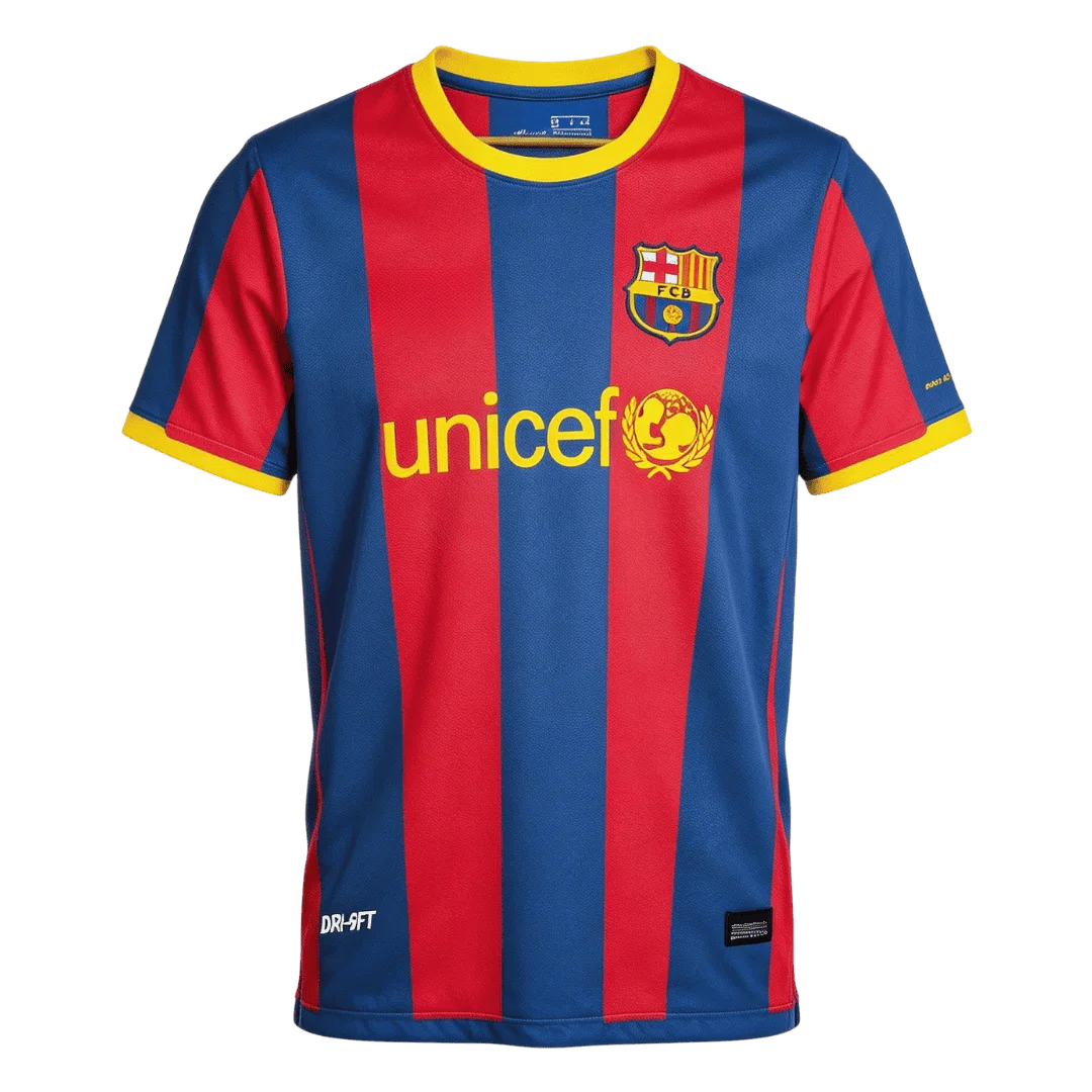 Retro Soccer Jersey Barcelona Home 2010/11
