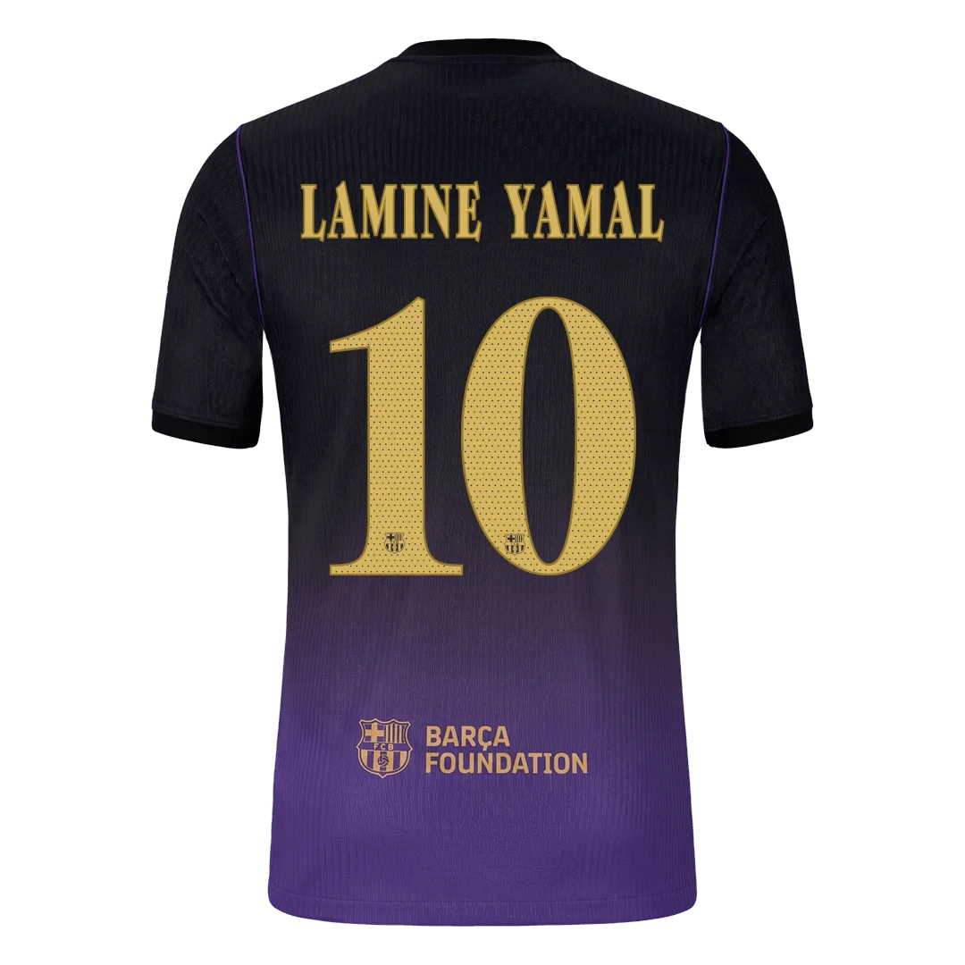 LAMINE YAMAL #10 Barcelona Away Player Version Jersey 2026/27 – UCL