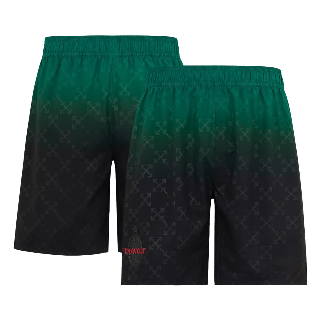 AC Milan Fourth Away Soccer Shorts