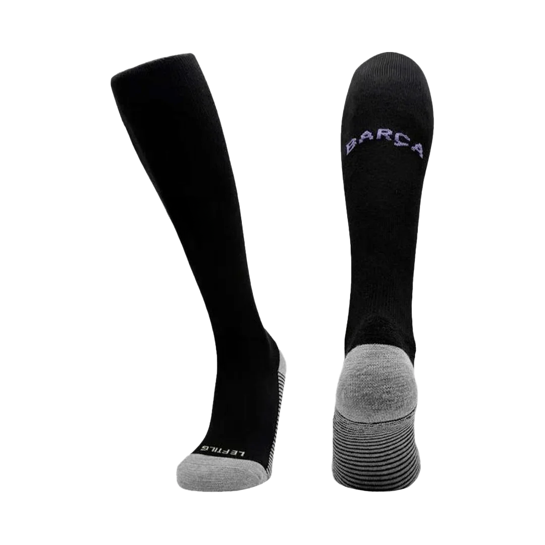 Barcelona Away Soccer Socks 2025/26 Kids
