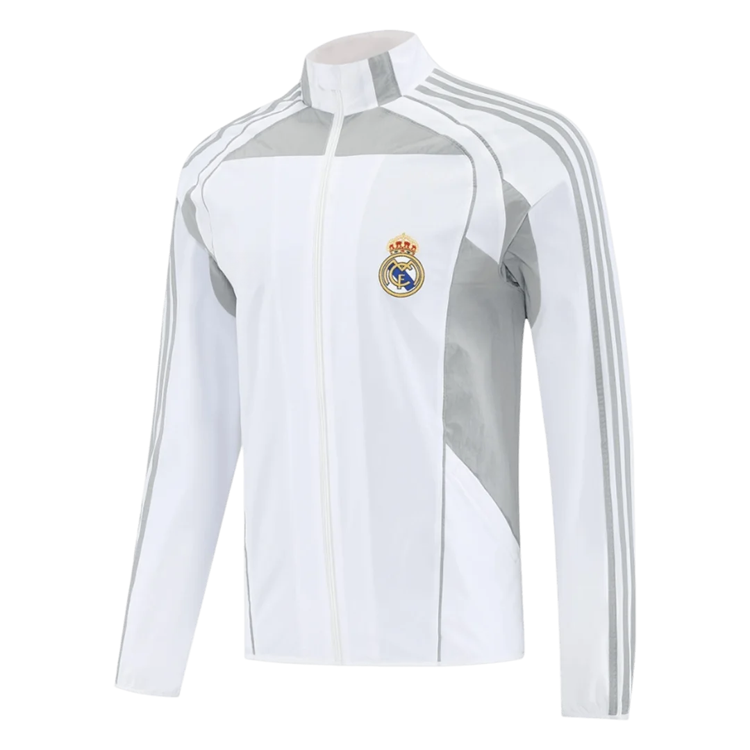 Real Madrid Windbreaker Jacket 2025/26 – White