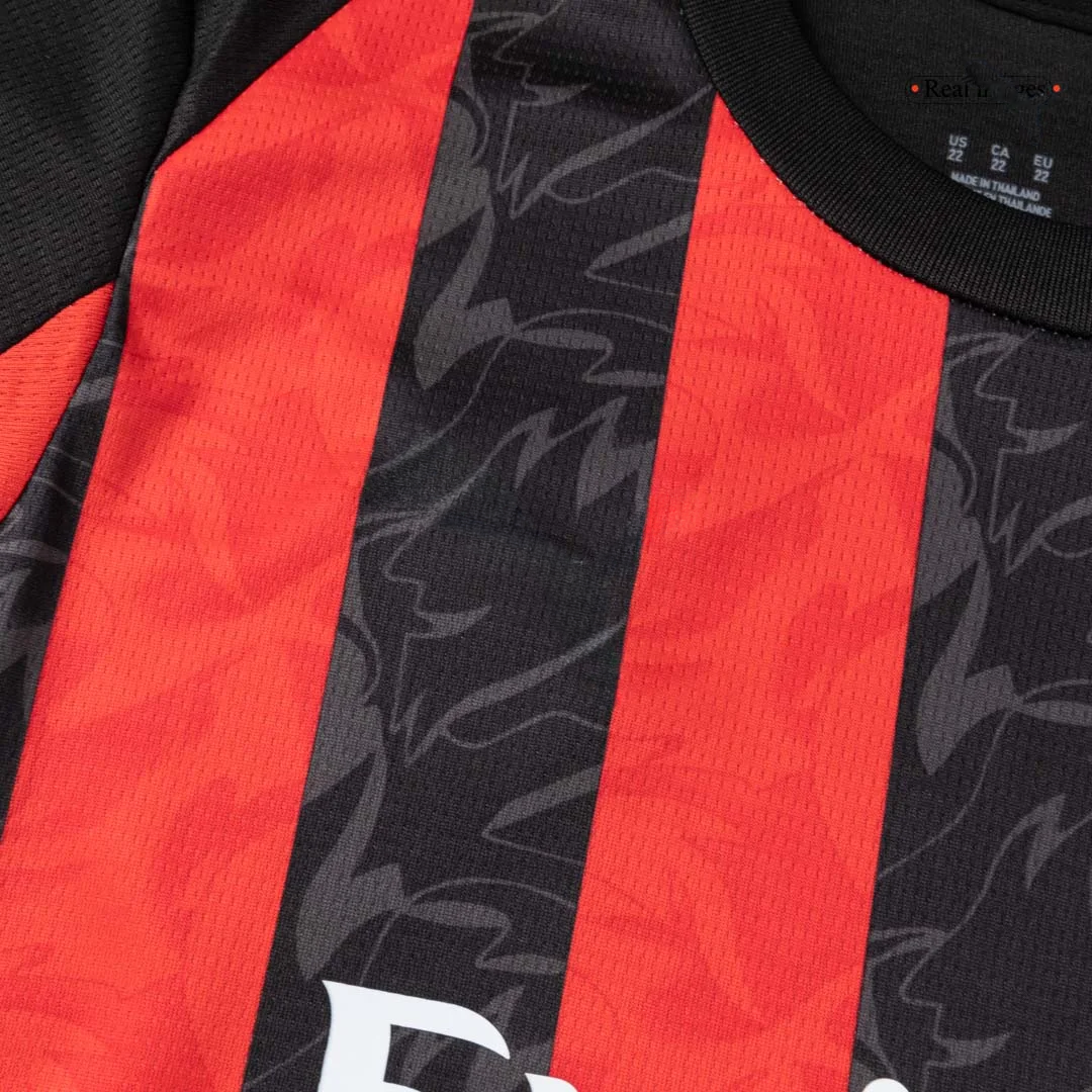 AC Milan Home Kids Soccer Jerseys Kit 2025/26