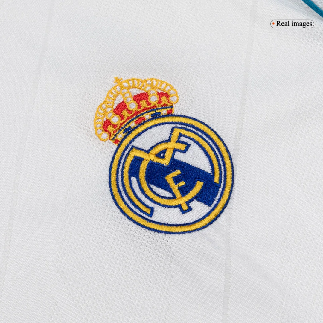 Retro Soccer Jersey BENZEMA #9 Real Madrid Home Long Sleeve 2017/18