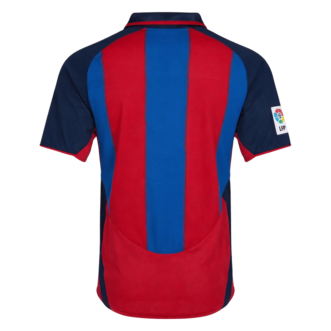 Retro Soccer Jersey Barcelona Home 2003/04