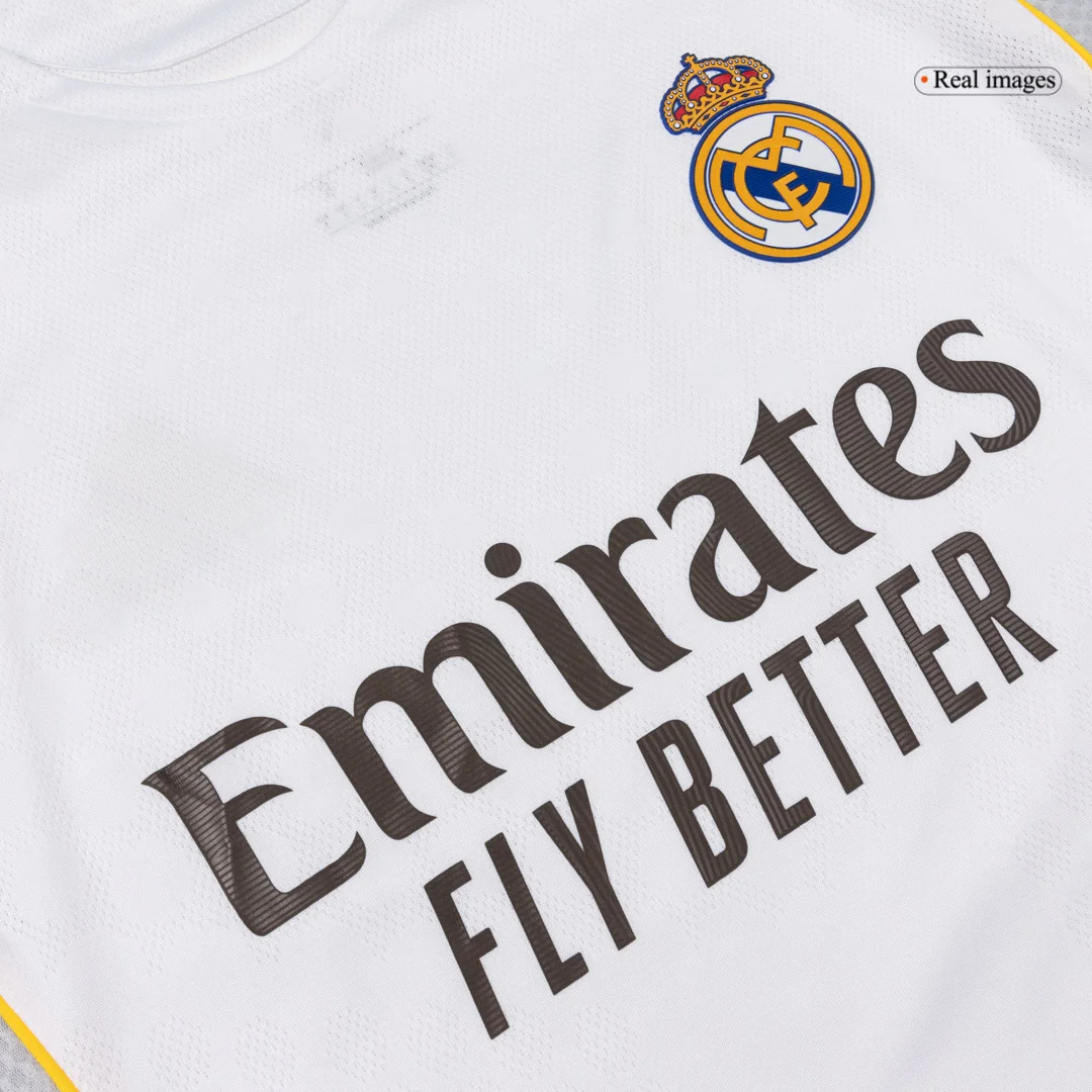 Real Madrid Home Free Jersey