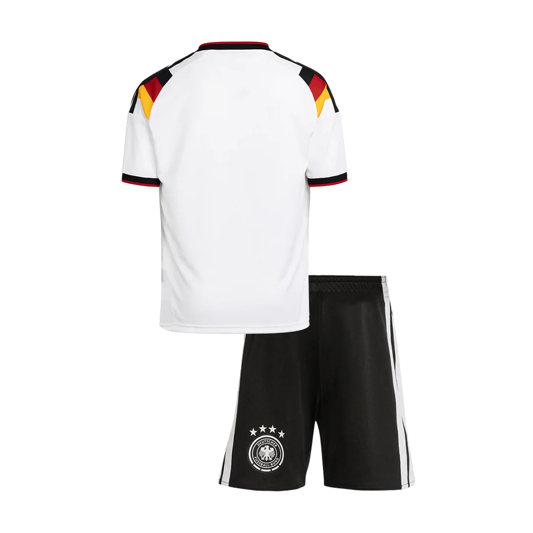 Deutschland Heim Weltmeisterschaft Kinder-Fußballtrikot-Set 2026