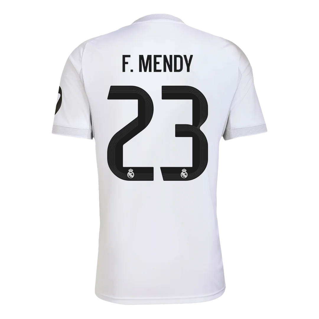 F.MENDY #23 Real Madrid Home Soccer Jersey 2025/26