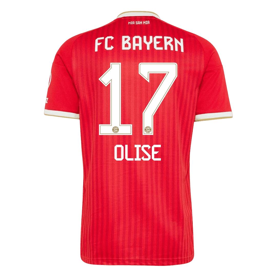 OLISE #17 Bayern Munich Home Soccer Jersey 2026/27