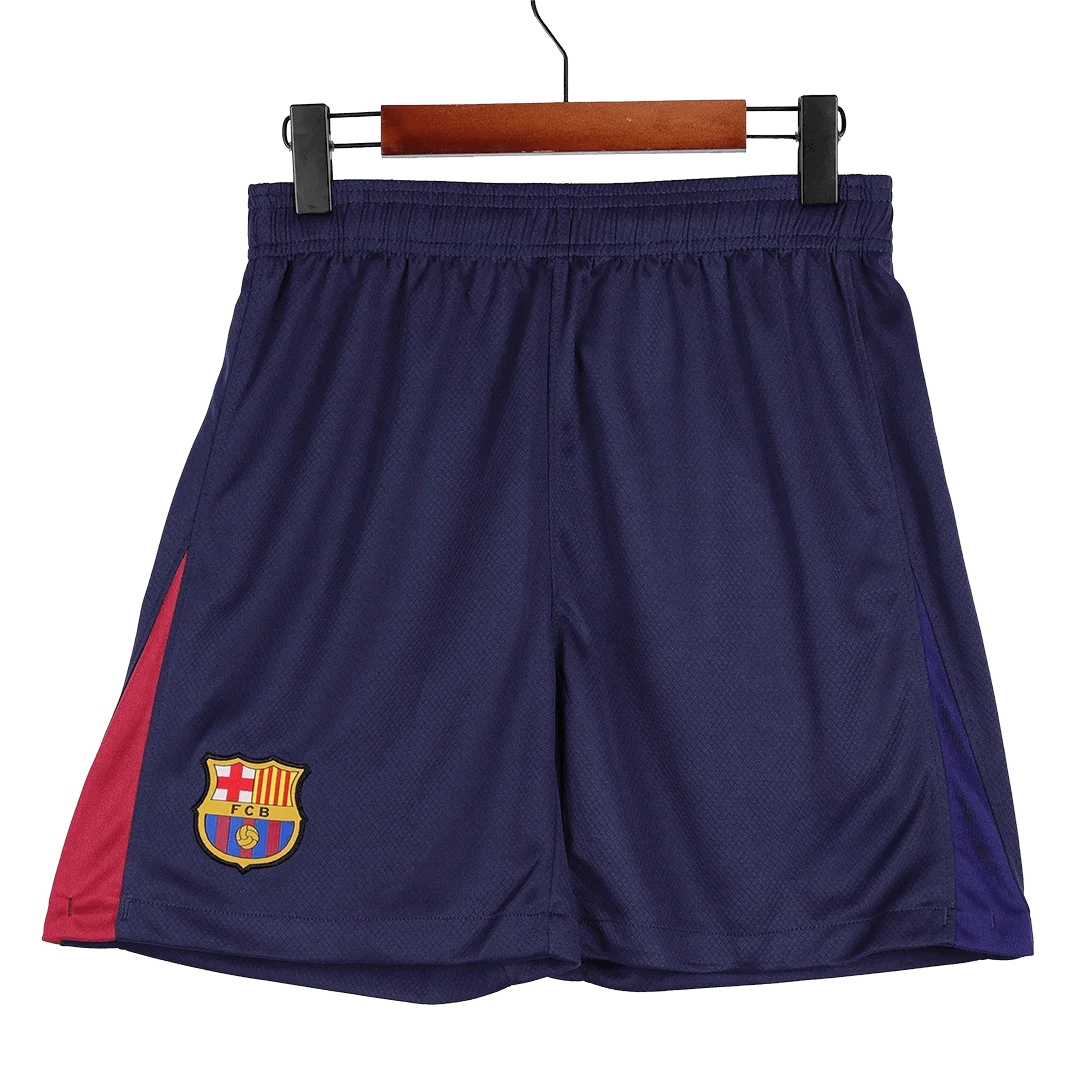 Barcelona Home Soccer Shorts