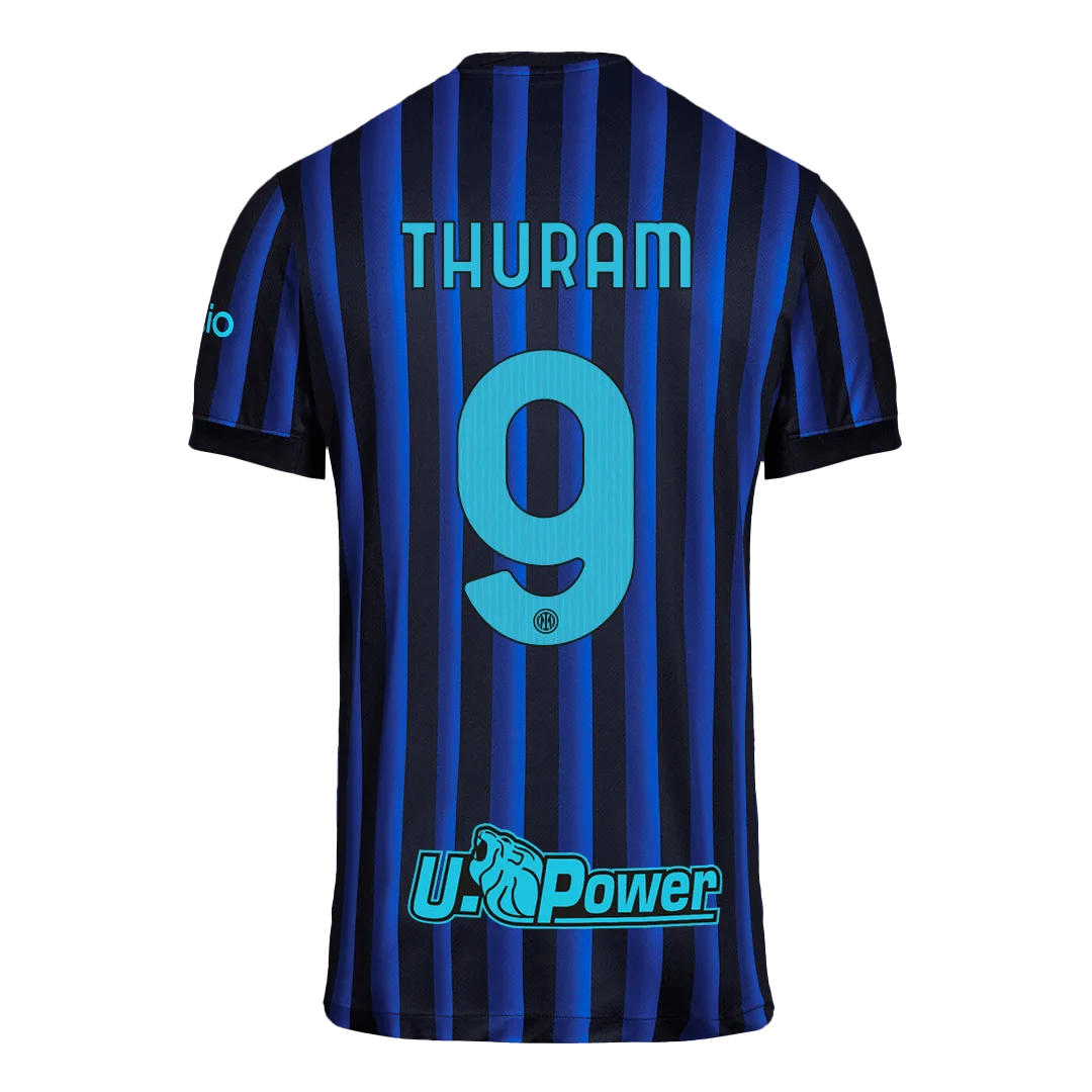 THURAM #9 Inter Milan Home Soccer Jersey 2025/26