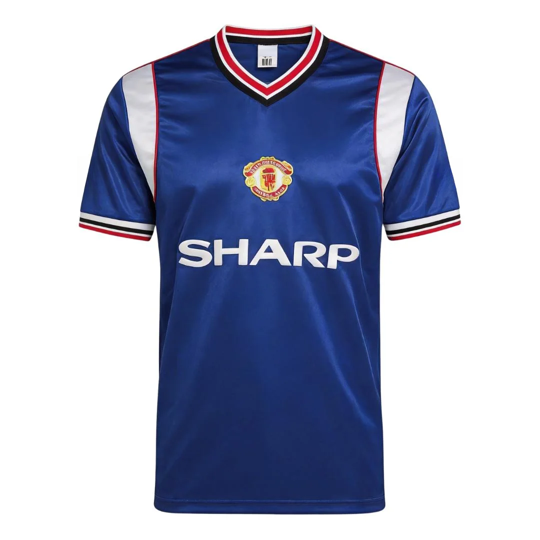 Retro Soccer Jersey Manchester United Third Away 1985