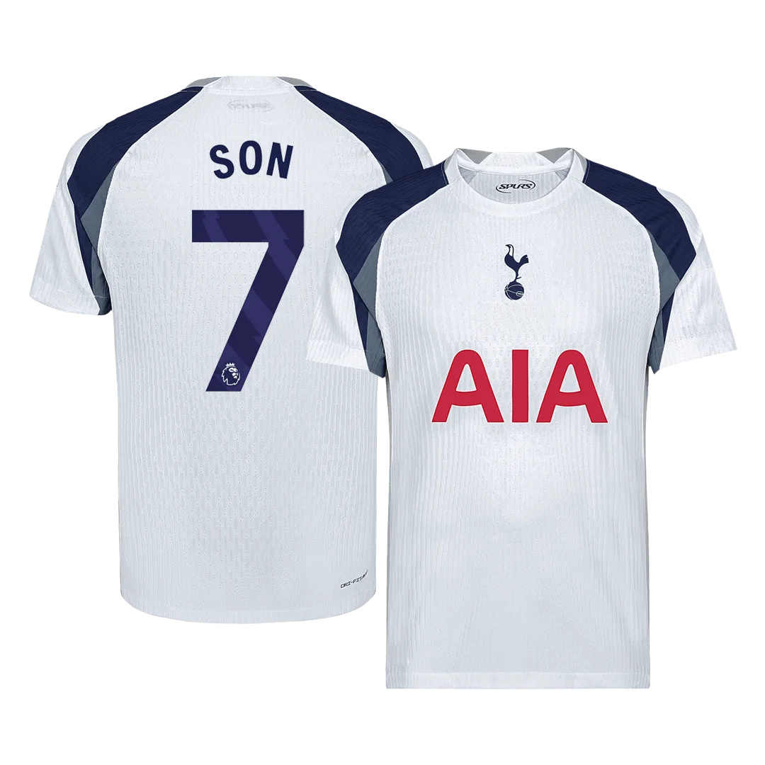 SON #7 Tottenham Hotspur Home Player Version Jersey 2025/26