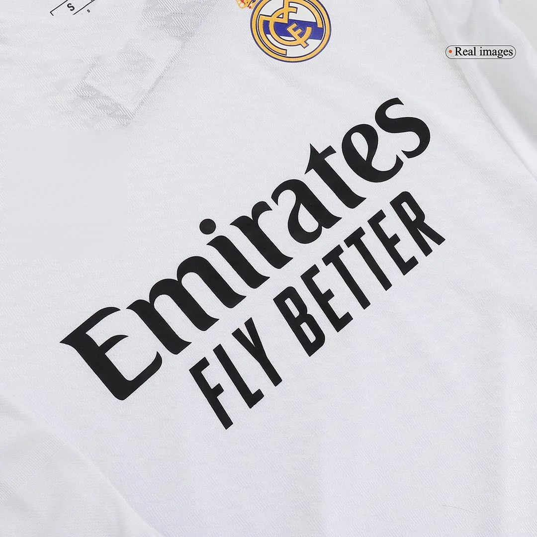 Real Madrid Home Player Version Jerseys Kit