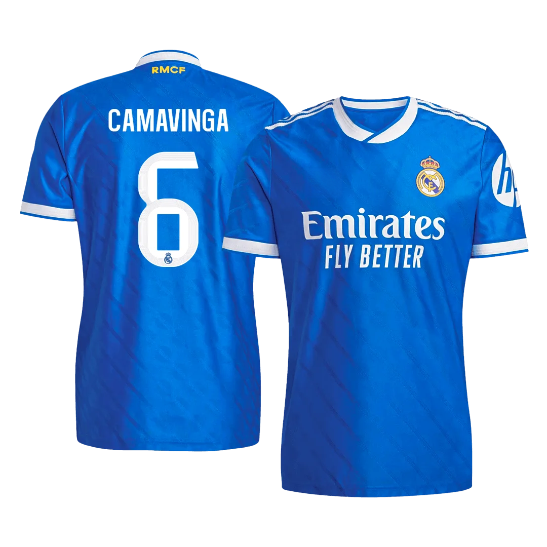 CAMAVINGA #6 Real Madrid Third Away Player Version Jersey 2025/26