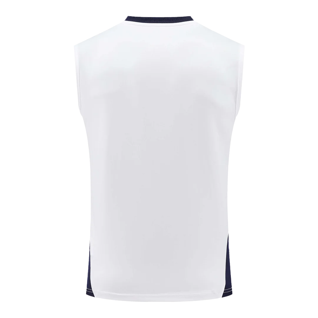 Real Madrid Pre-Match Sleeveless Top White
