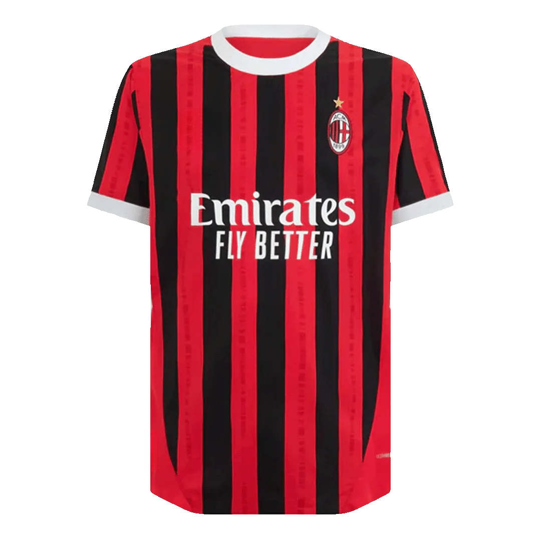 AC Milan Home Authentic Soccer Jersey