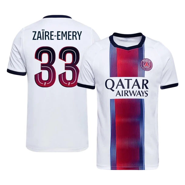ZAÏRE-EMERY #33 PSG Away Soccer Jersey 2026/27