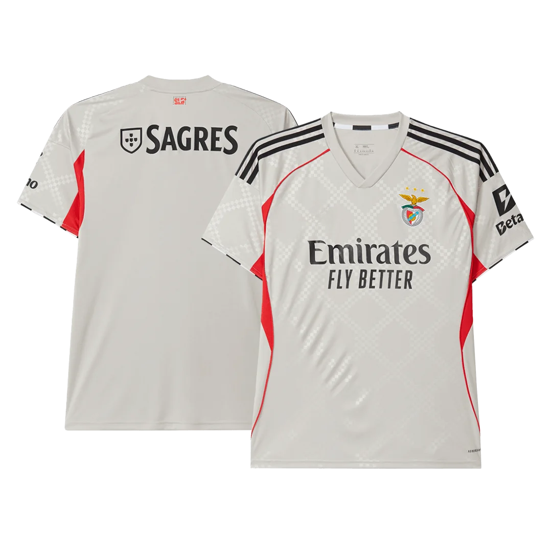 Benfica Away Soccer Jersey 2025/26
