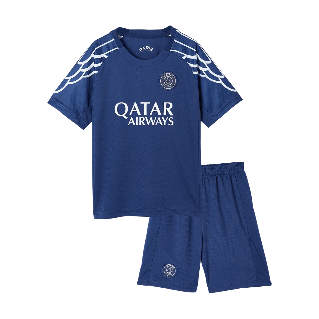 PSG Fourth Away Kids Soccer Jerseys Kit