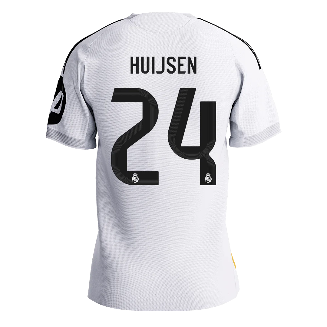 HUIJSEN #24 Real Madrid Home Player Version Jersey 2025/26