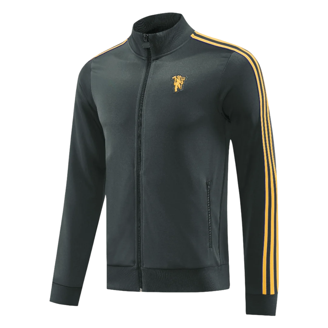 Manchester United survêtement avec veste 2025/26 – coloris : noir