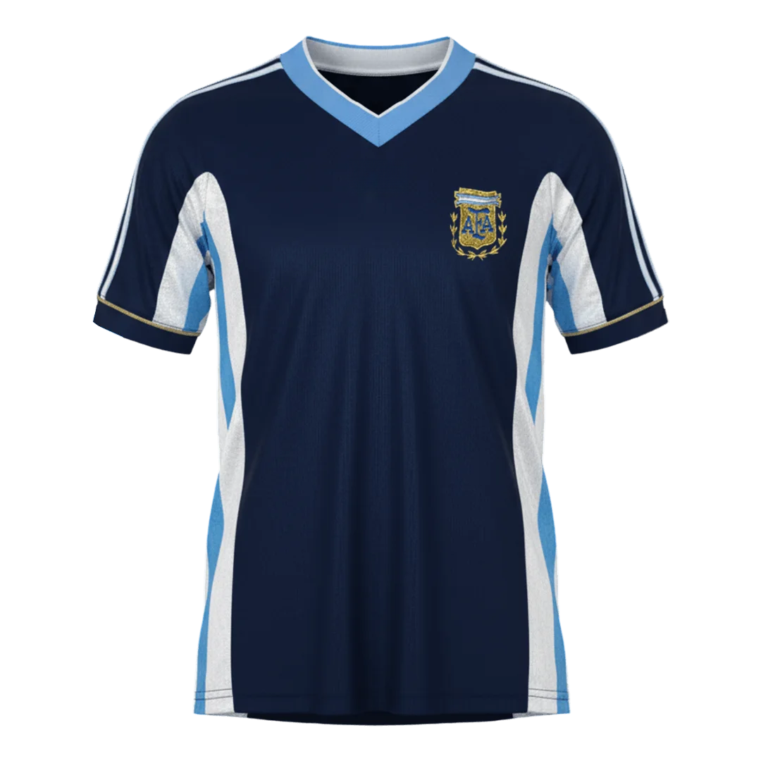 Retro Soccer Jersey Argentina Away 1998