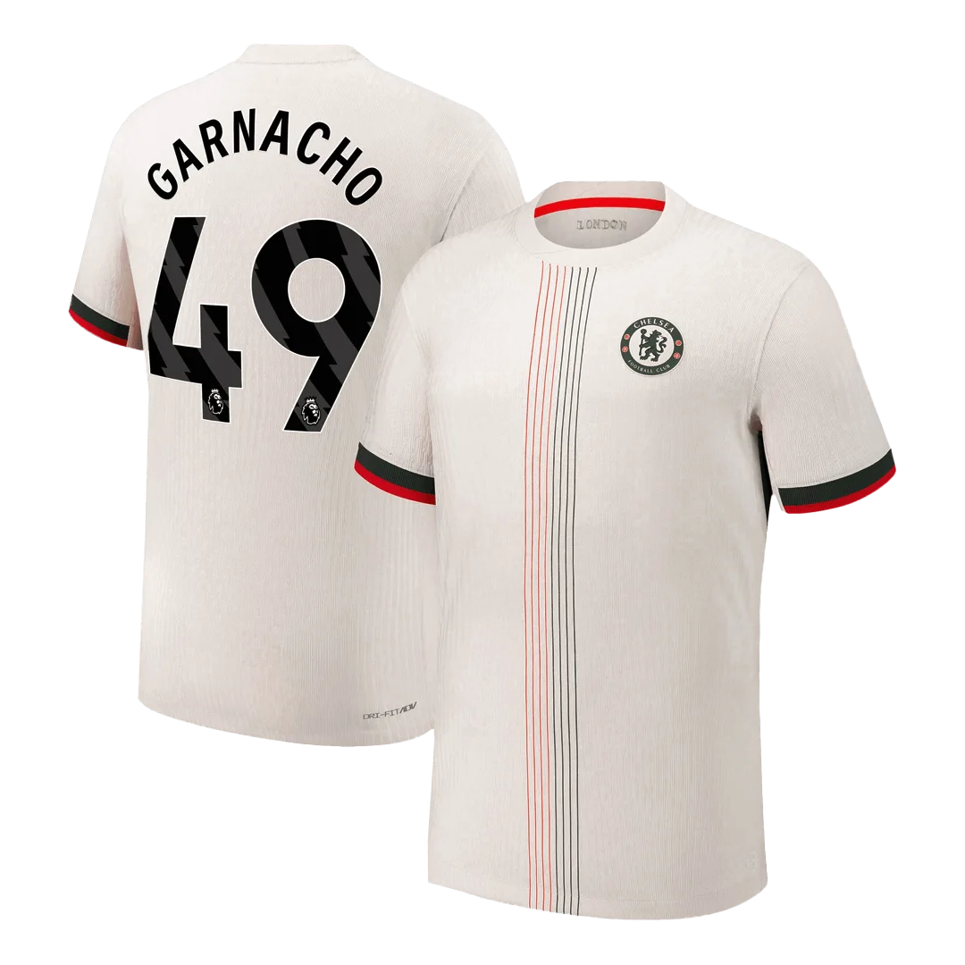 GARNACHO #49 Chelsea Away Player Version Jersey 2025/26