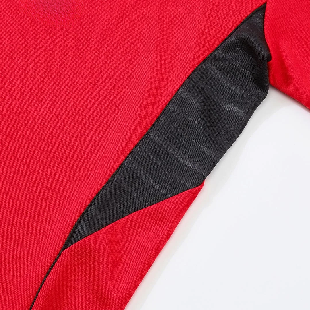 Arsenal 1/4 Zip Tracksuit 2025/26 Kids Red