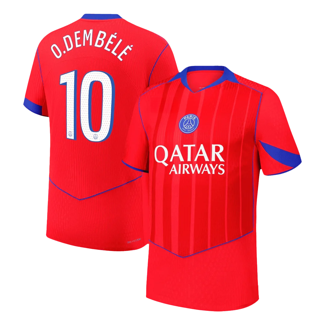 O.DEMBÉLÉ #10 PSG Third Away Player Version Jersey 2025/26