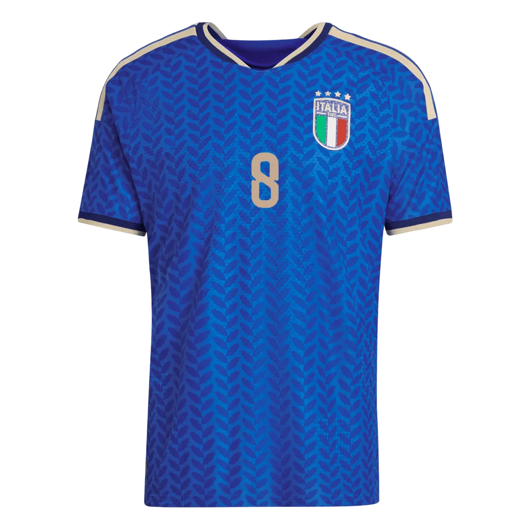 TONALI #8 Italy Home Player Version Jersey World Cup 2026