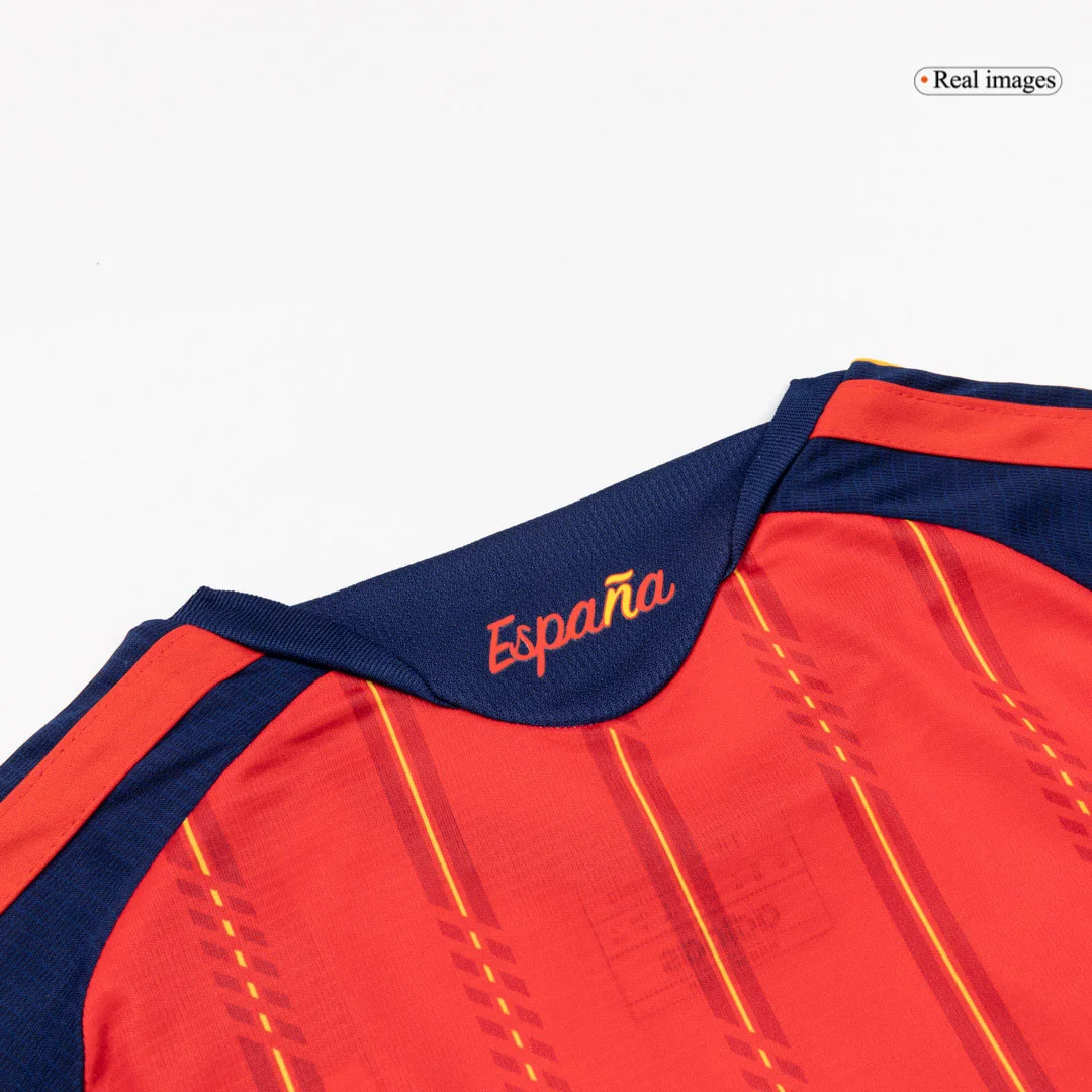Spain Champion Home Kids Soccer Jerseys Kit World Cup 2026