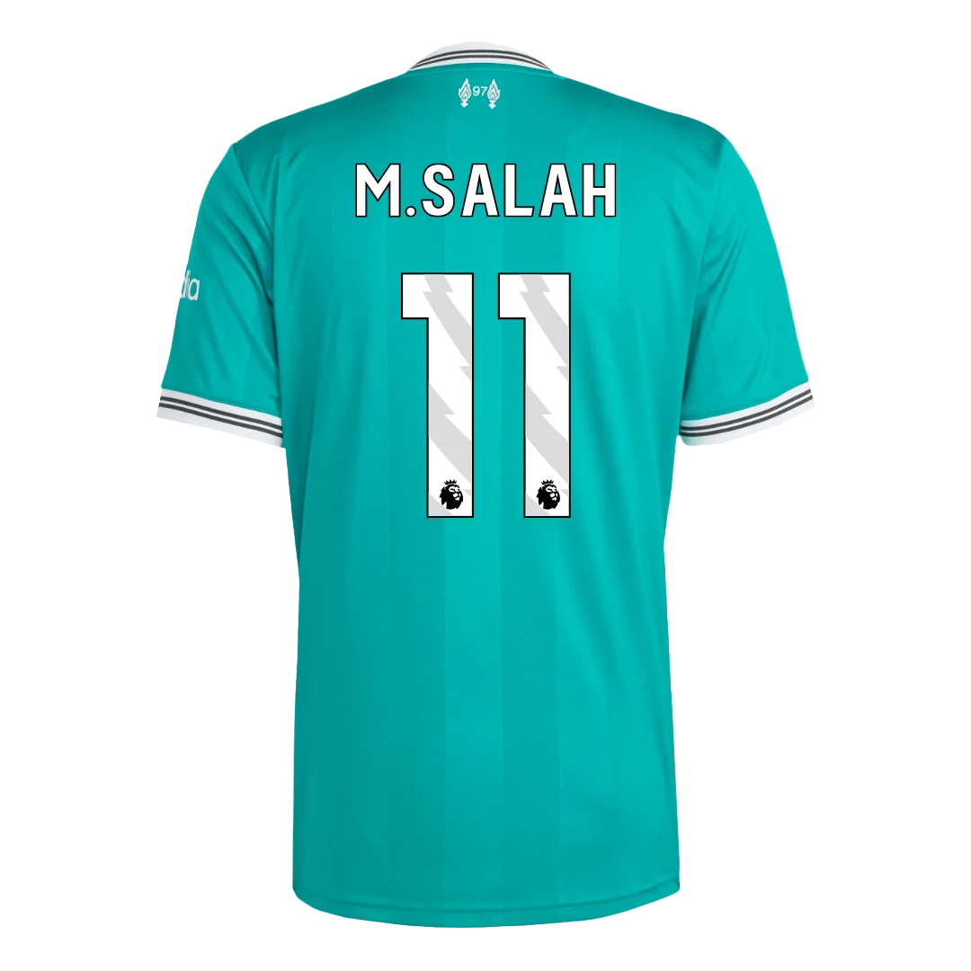M.SALAH #11 Liverpool Third Away Soccer Jersey 2025/26