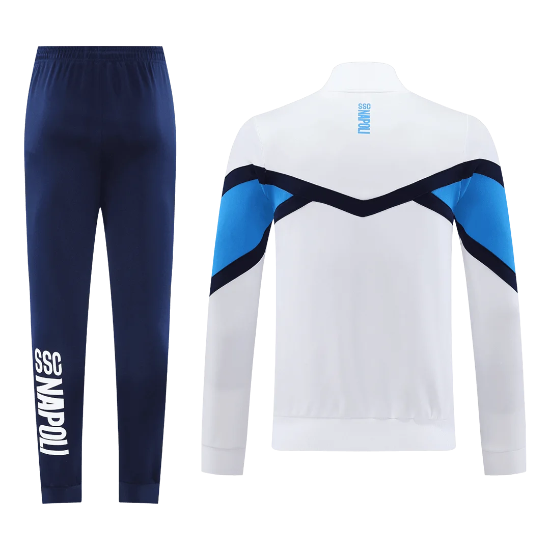Napoli trainingspak met jack 2025/26 – kleur: wit