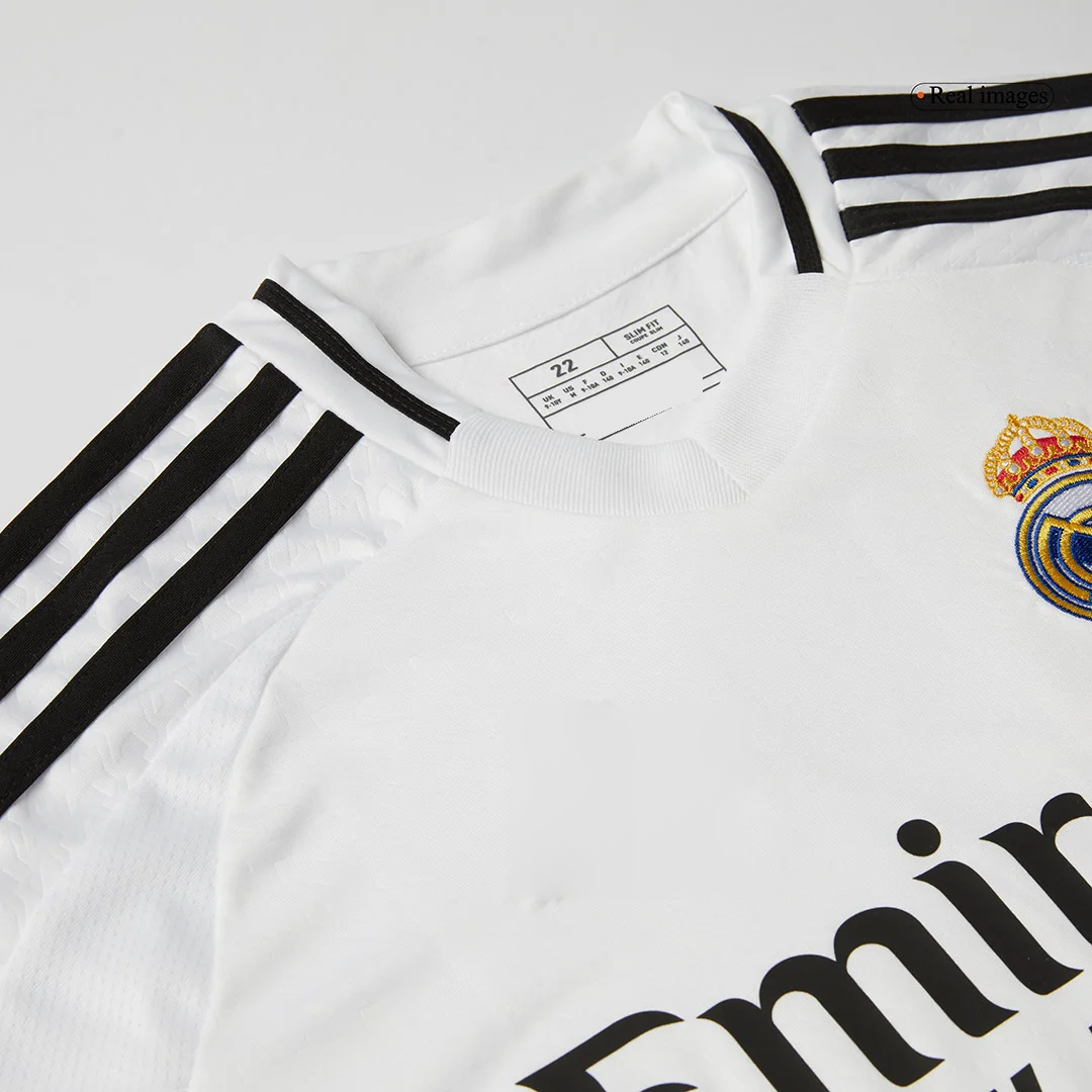 MBAPPÉ #9 Real Madrid Home Kids Soccer Jerseys Kit
