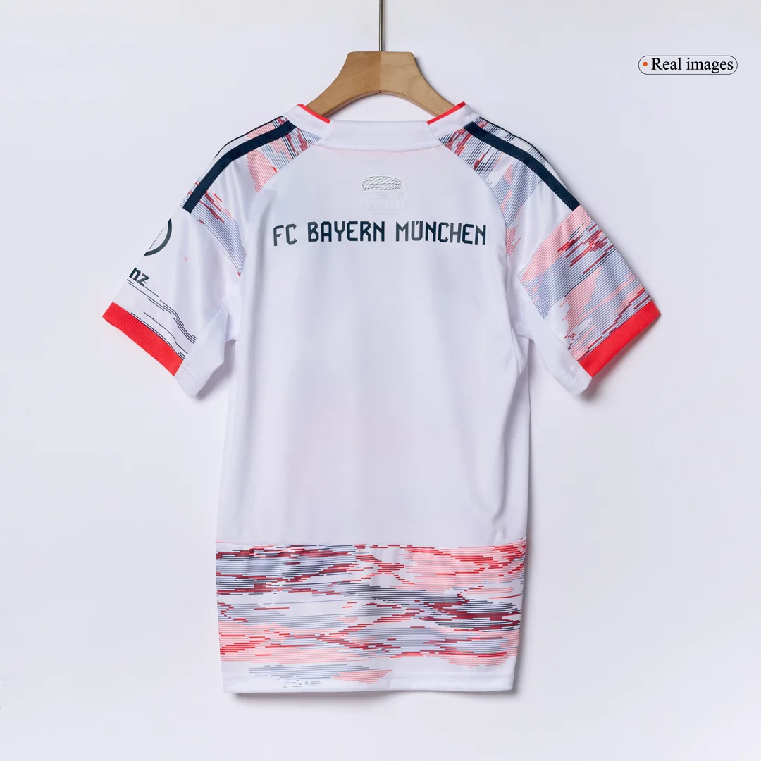 Bayern Munich Away Kids Soccer Jerseys Kit 2025/26