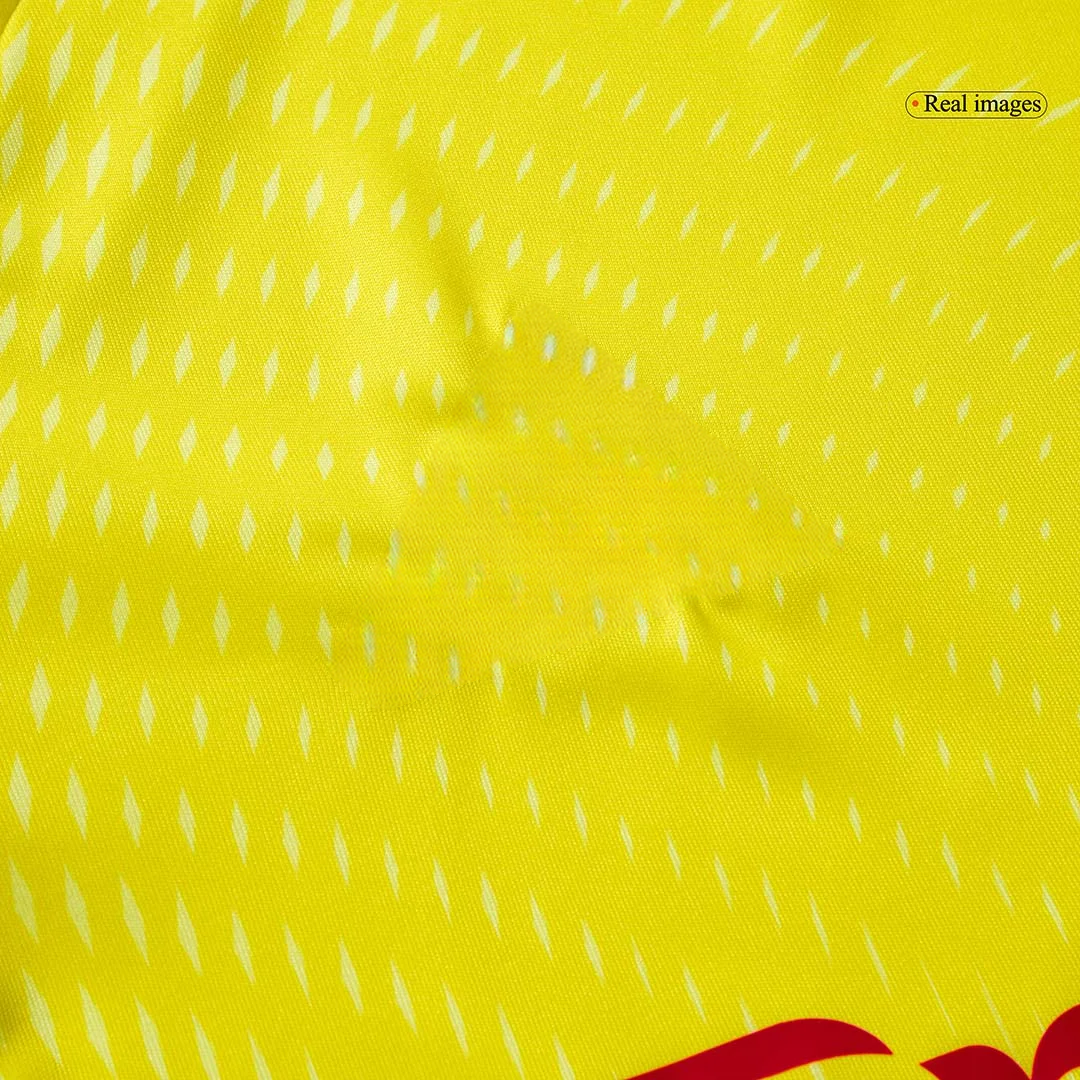 Arsenal Goalkeeper Soccer Jersey 2025/26 Yellow