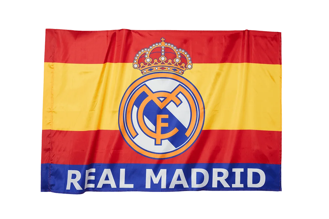 Free Real Madrid Team Flag Red