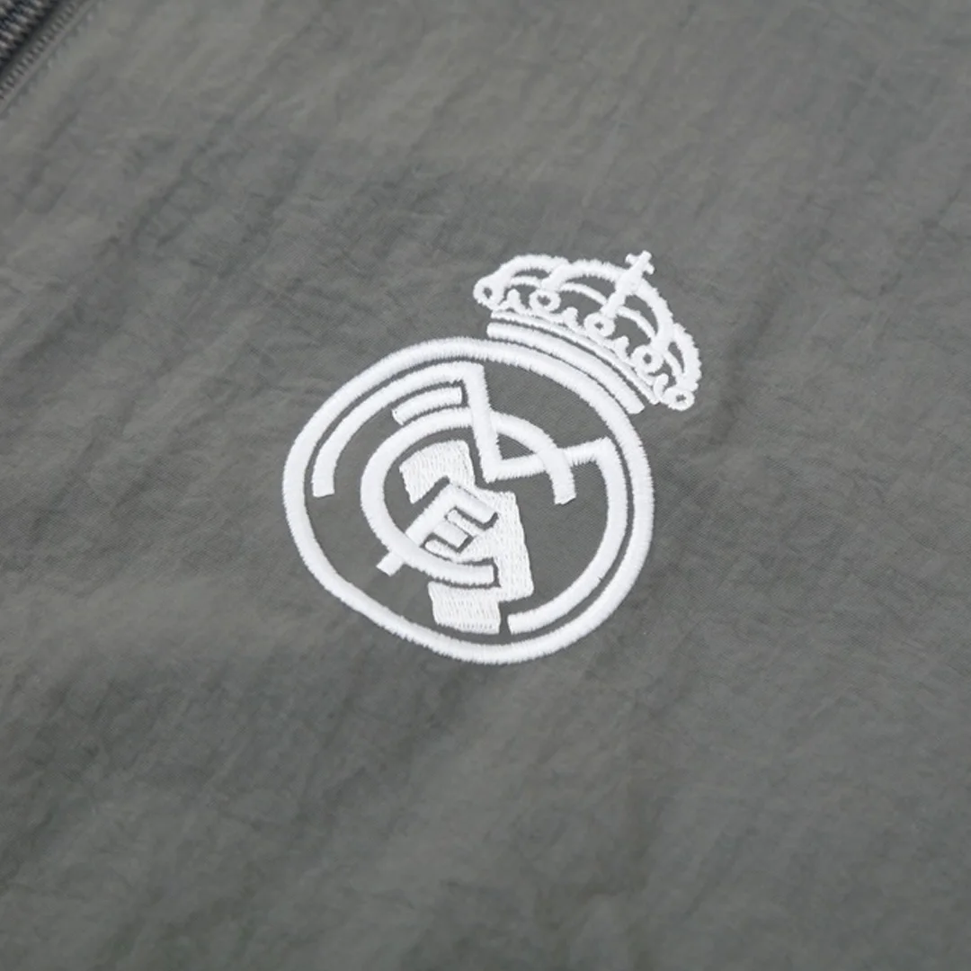 Real Madrid Windbreaker Jacket 2025/26 – Gray