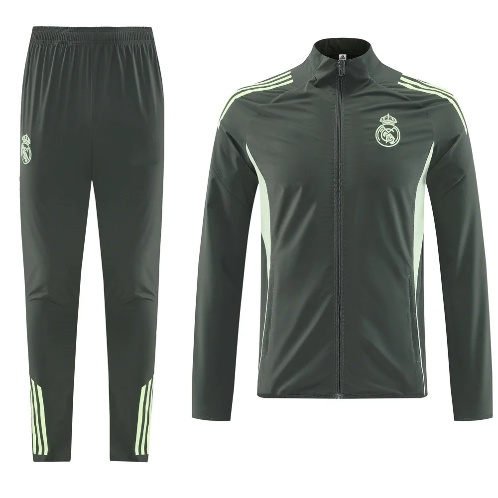 Real Madrid Tracksuit 2025/26 Green
