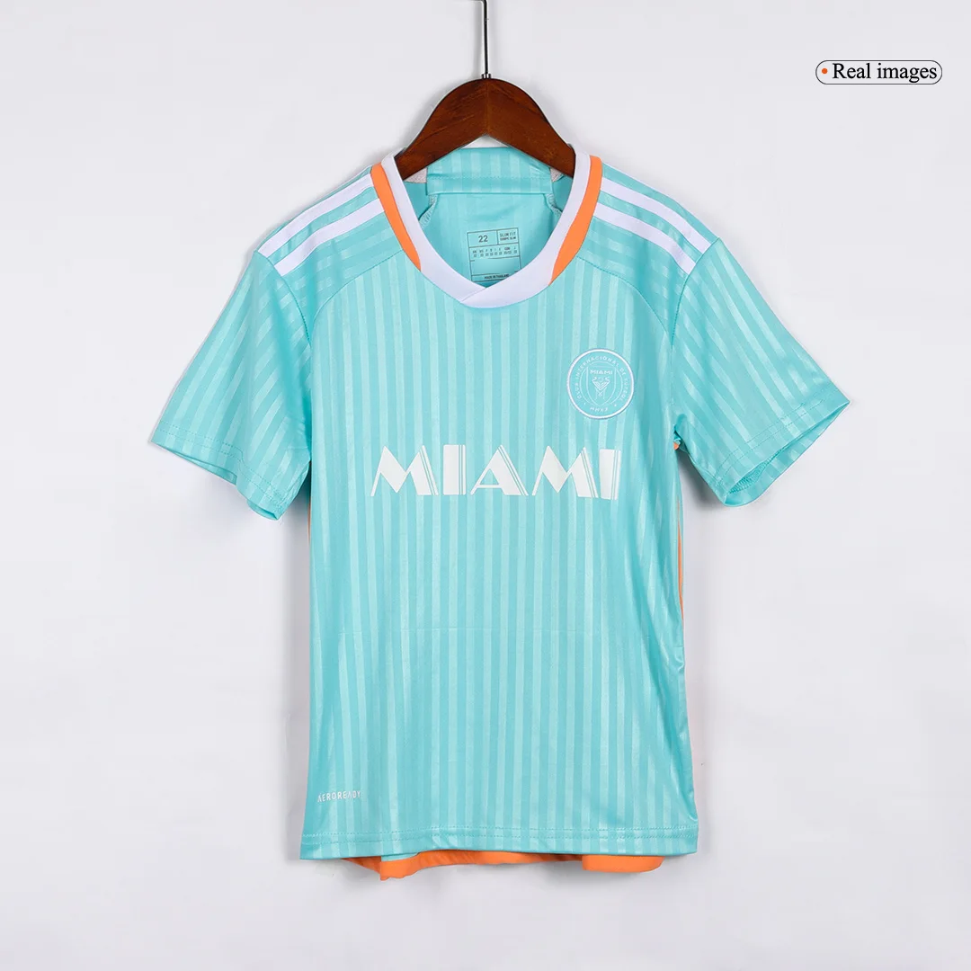 Inter Miami CF Third Away Kids Soccer Jerseys Kit