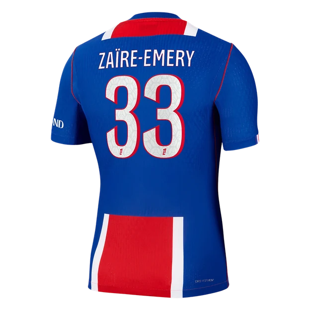 ZAÏRE-EMERY #33 PSG Home Player Version Jersey 2026/27