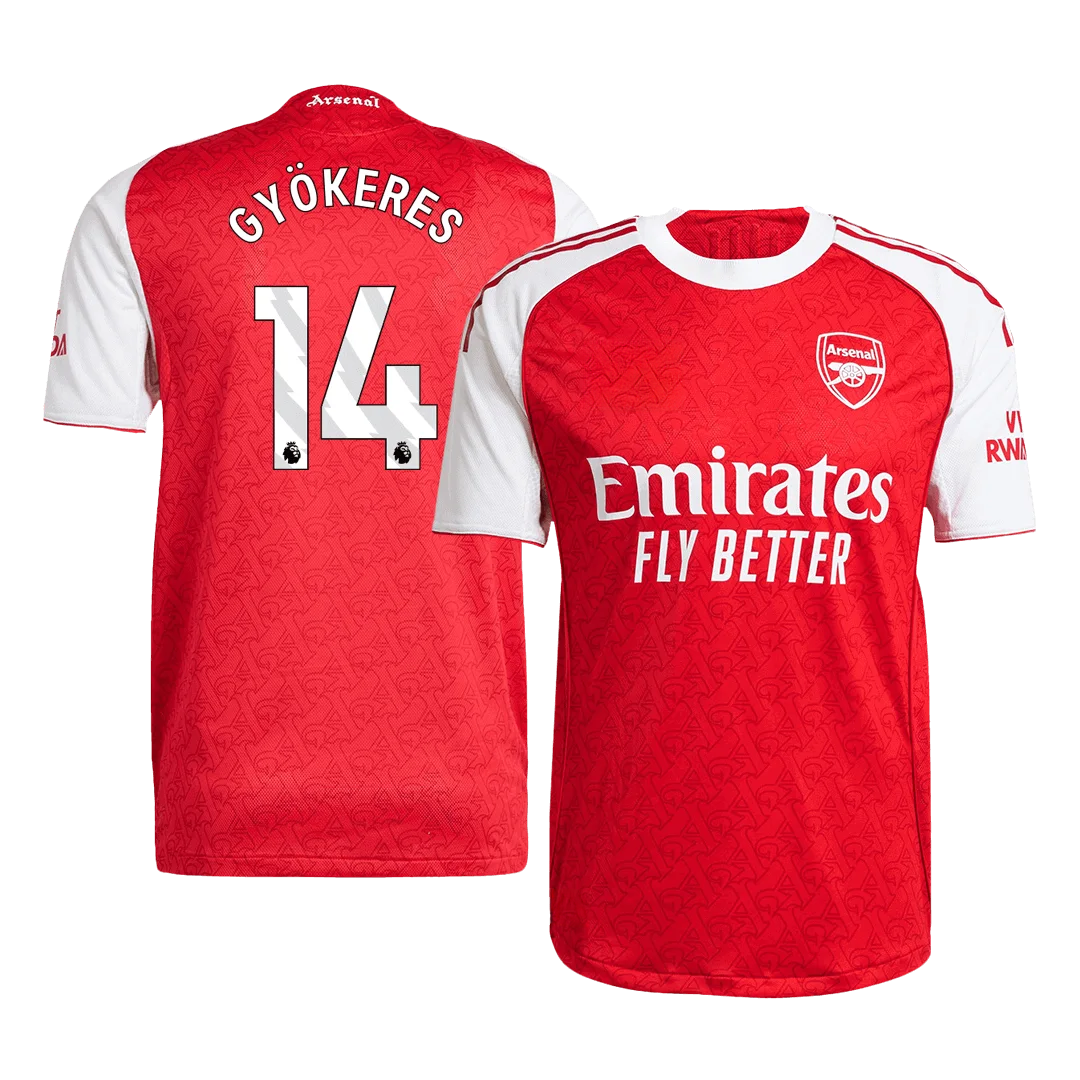 GYÖKERES #14 Arsenal Home Player Version Jersey 2025/26