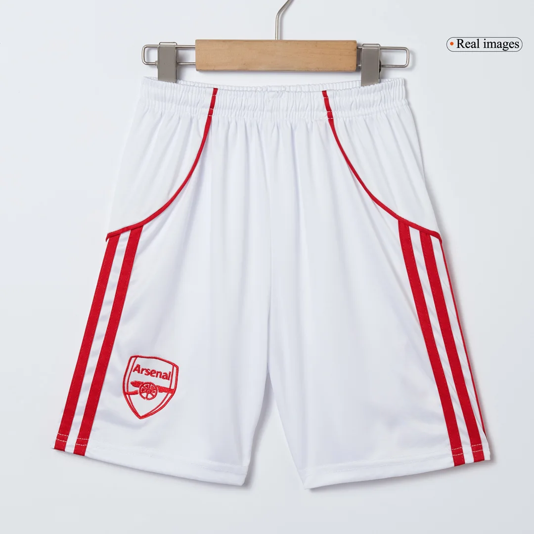 Arsenal Home Kids Soccer Jerseys Kit 2025/26