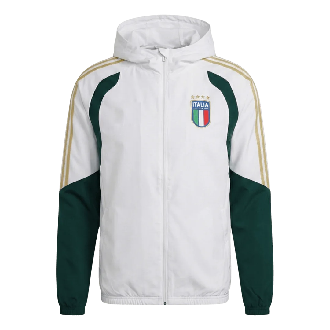 Italy Hoodie Jacket 2026 - White