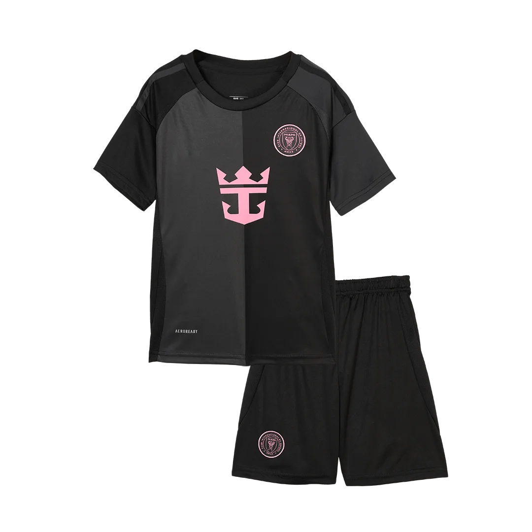 Inter Miami CF Away Kids Soccer Jerseys Kit 2025