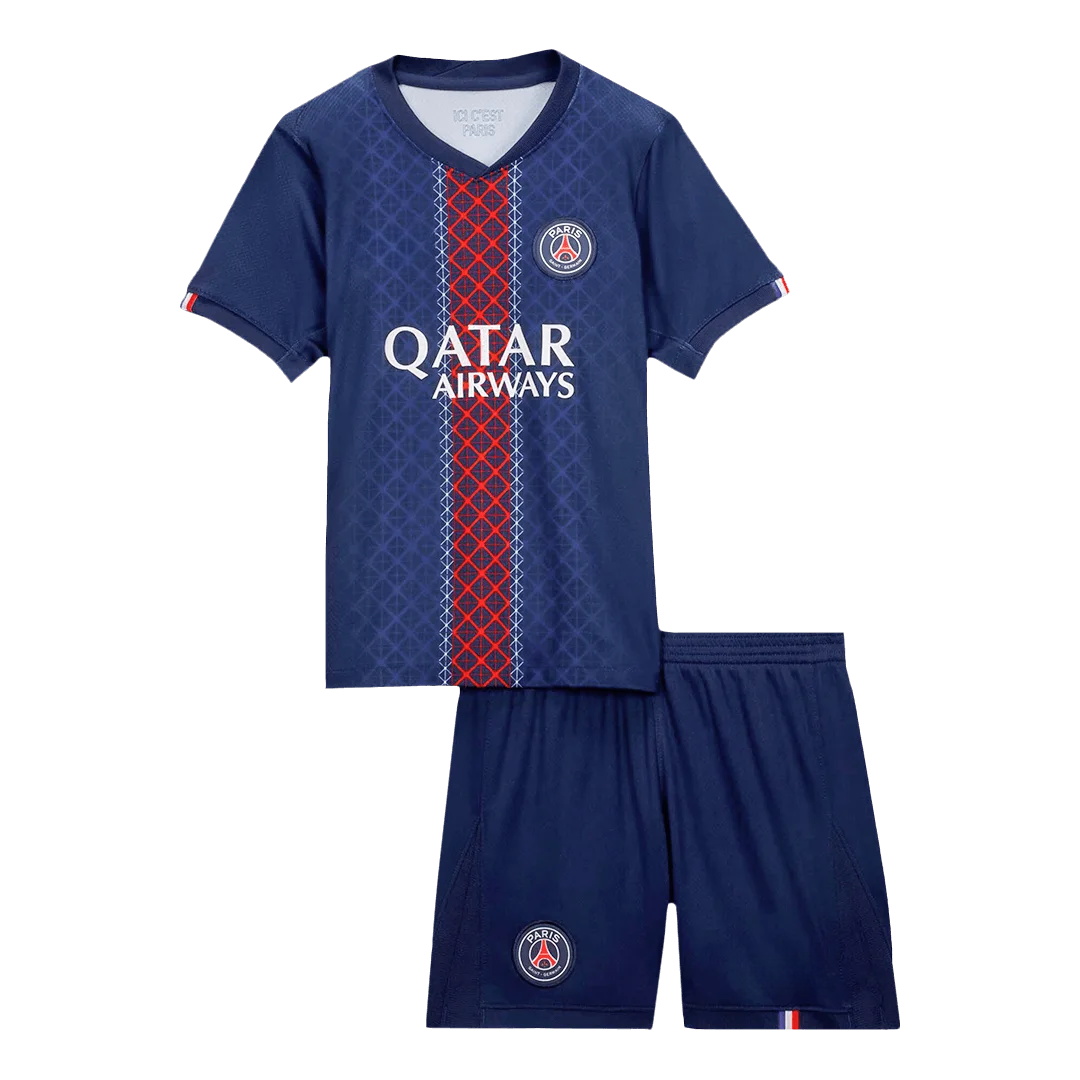 PSG Home Kids Soccer Jerseys Kit 2025/26