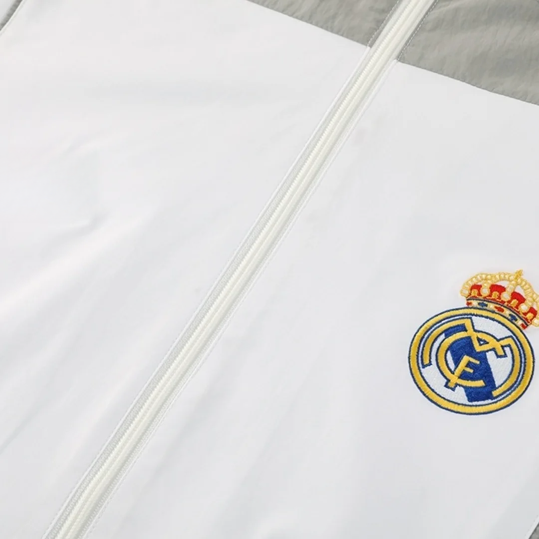 Real Madrid Windbreaker Jacket 2025/26 – White